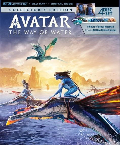 avatar: the way of water dvd|Avatar: The Way of Water (Collectors Edition) [4K UHD + Blu